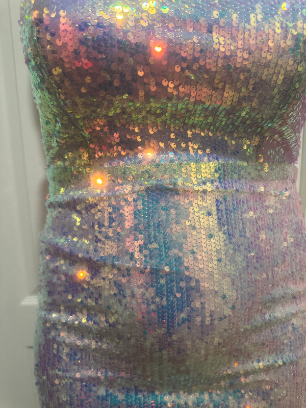 Incandescent Strapless Dress