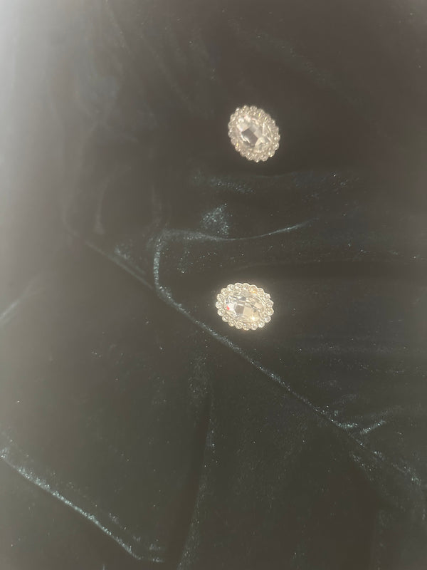 Hunter Green Velvet Jacket