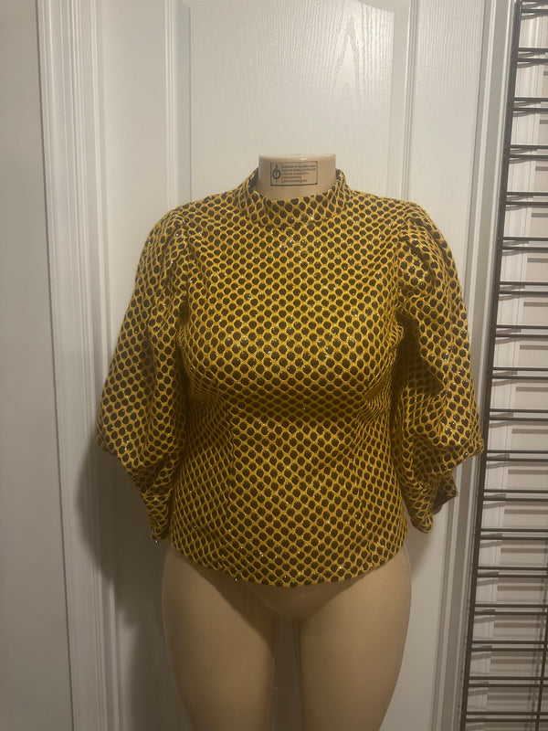 Yellow Honey Cone Top