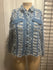 Denim Cutout Top/Jacket