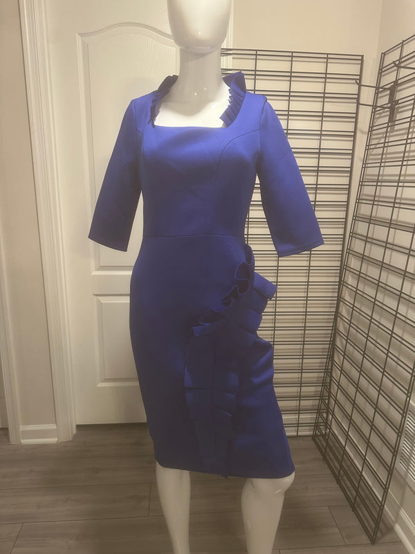 Royal Blue Church Dress