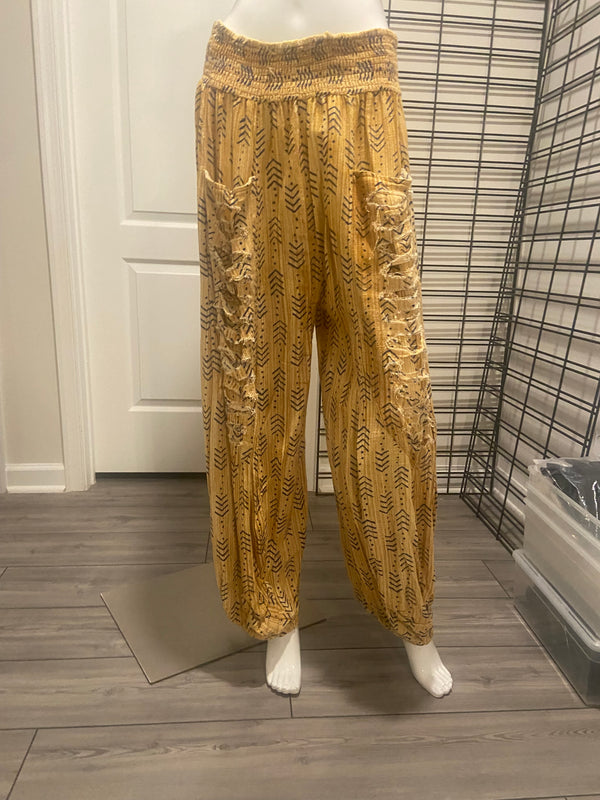 Afro print Pants
