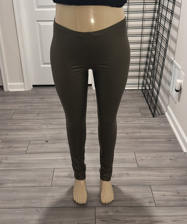 Faux Leather Leggings