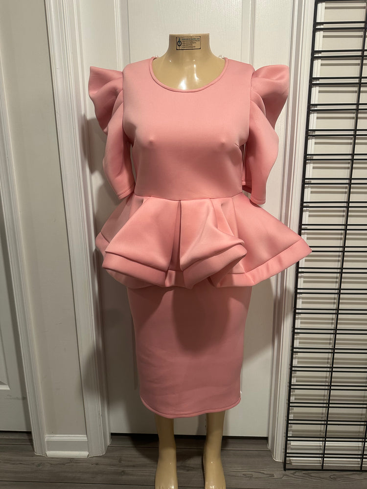 Baby Pink Church Dress