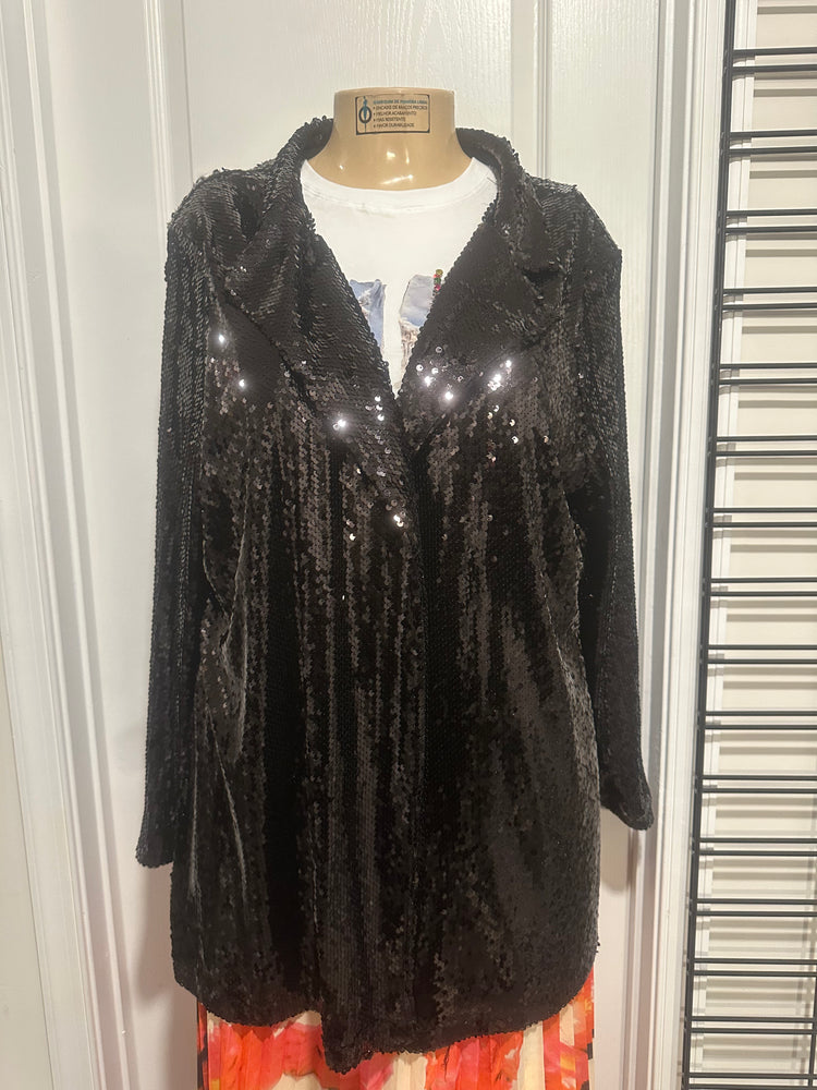 Black Sequin Jacket