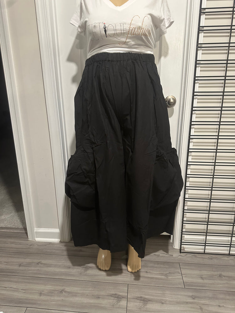 Black Bell Pants