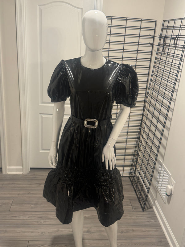 Liquid Belted Dress