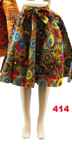 Printed Midi Skirt