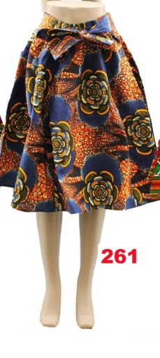 Printed Midi Skirt