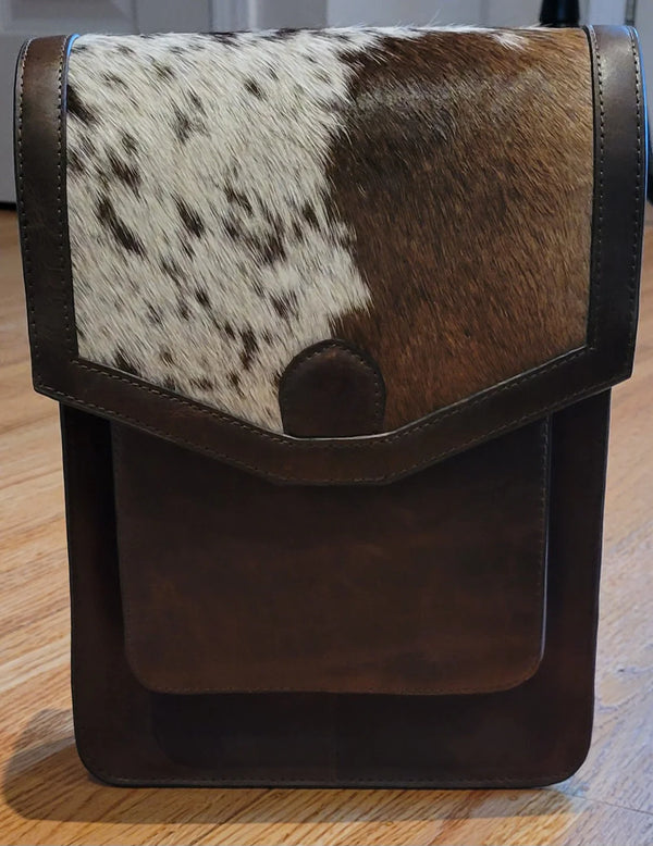 The Cow Leather Cross Body Bag