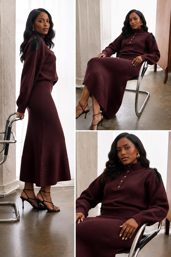 Sweater Skirt set