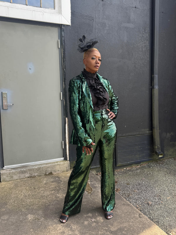 Strut Your Stuff Sequin Suit