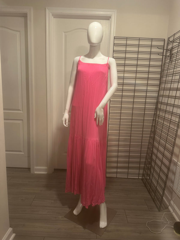 Adjustable spaghetti dress