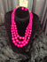 Diva necklace and earrings set