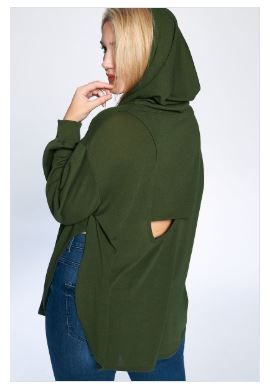 Cut out Hoodie