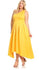 One Shoulder Yellow Dress